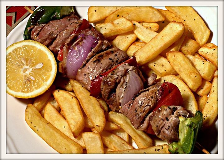 Γευστικόν - Μερίδα Καλαμάκι με Λαχανικά